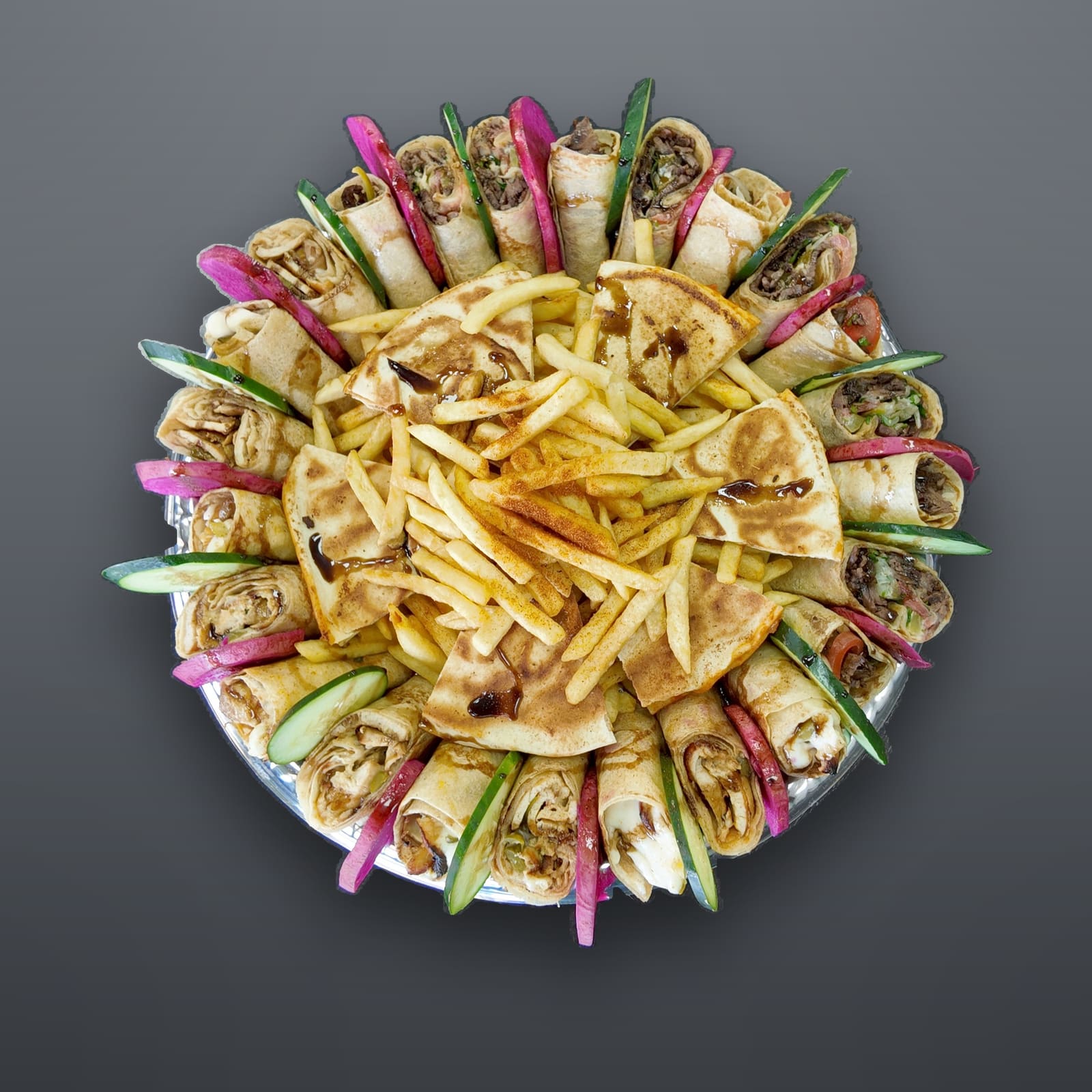 Mix Shawarma Family Platter