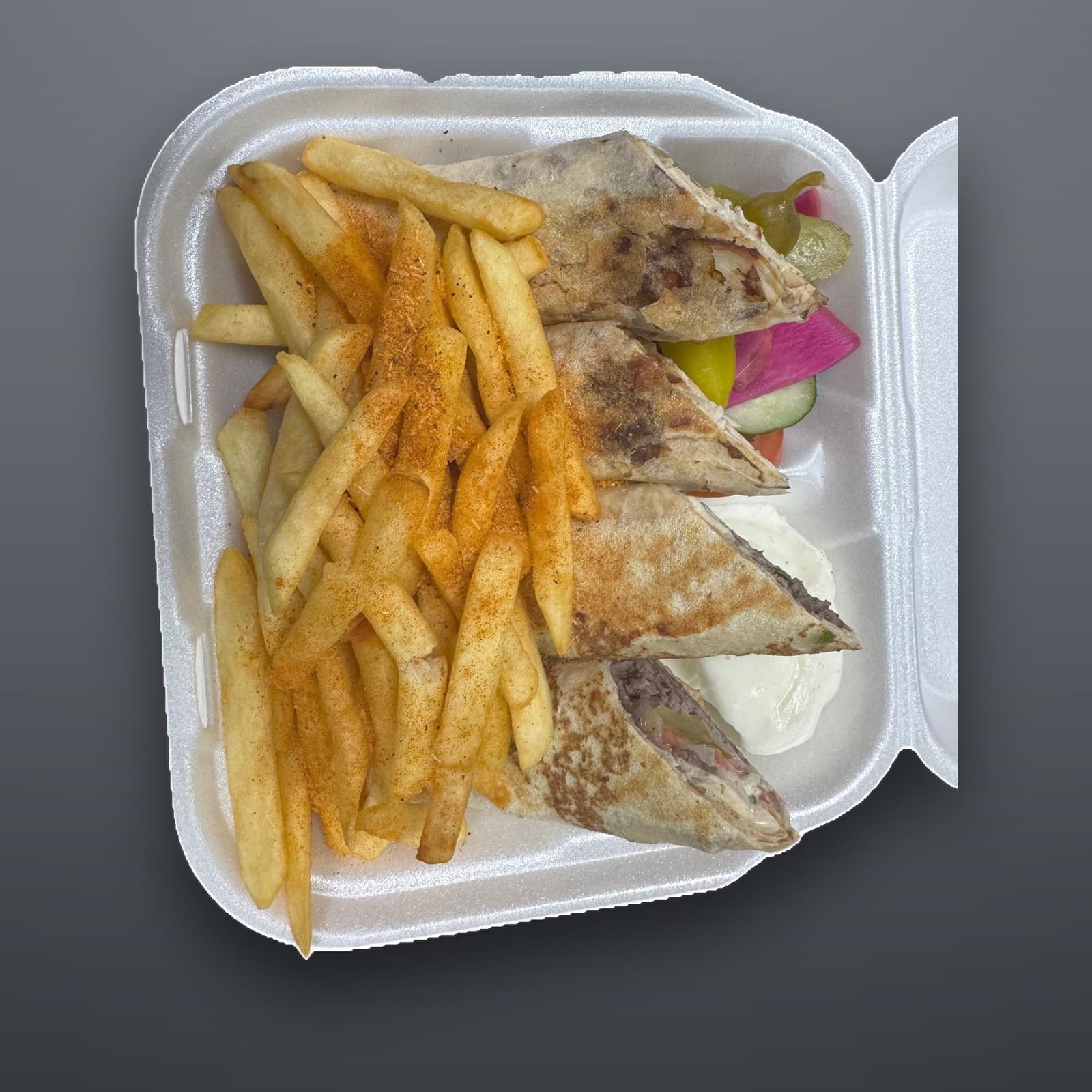 Chicken Double Shawarma Combo