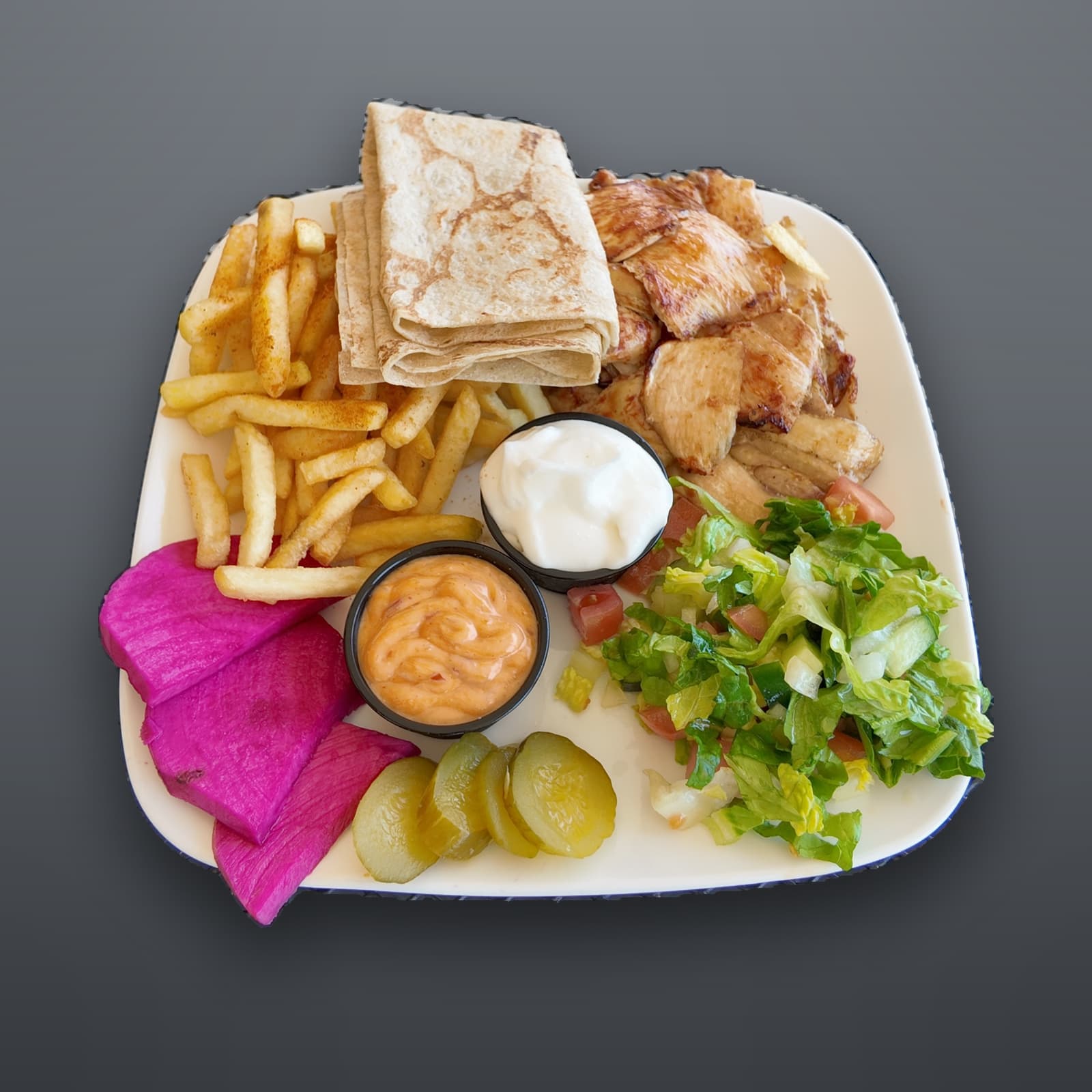 Chicken Shawarma Platter
